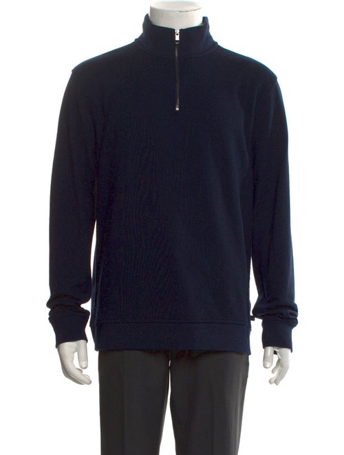 Ted Baker Mock Neck Long Sleeve Polo Sweater