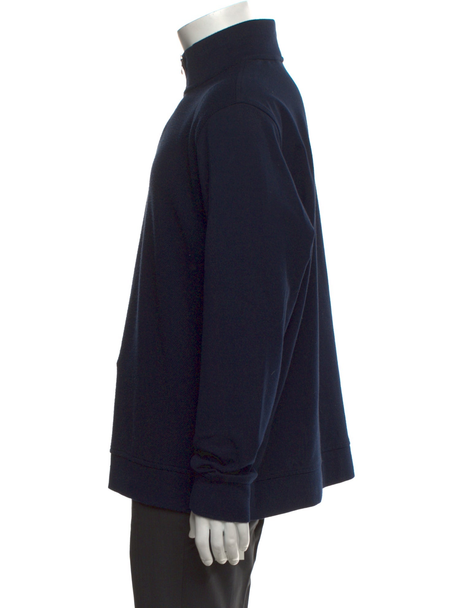 Ted Baker Mock Neck Long Sleeve Polo Sweater