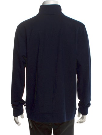 Ted Baker Mock Neck Long Sleeve Polo Sweater