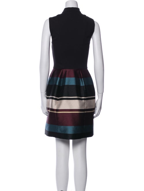 Ted Baker Colorblock Pattern Knee-Length Dress