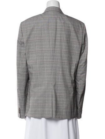 Ted Baker Plaid Print Blazer