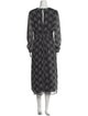 Ted Baker Printed Long Dress