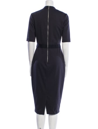 Ted Baker Floral Print Midi Length Dress