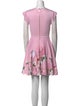 Ted Baker Floral Print Mini Dress
