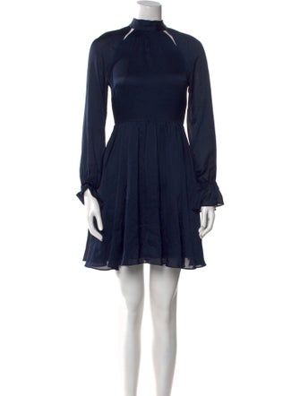 Ted Baker Mock Neck Mini Dress