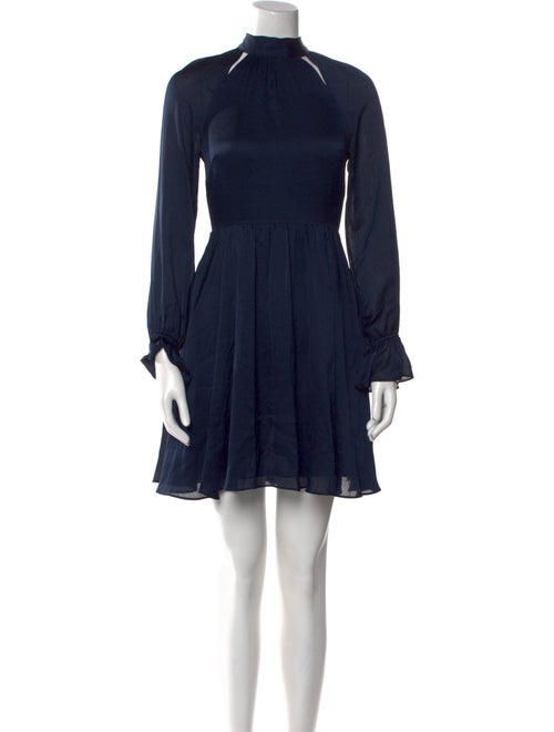 Ted Baker Mock Neck Mini Dress