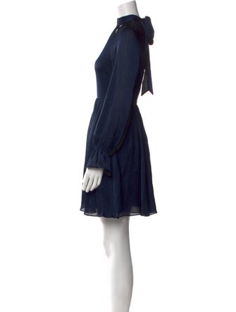 Ted Baker Mock Neck Mini Dress