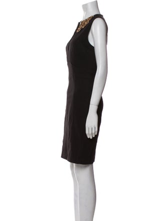 Ted Baker Square Neckline Knee-Length Dress