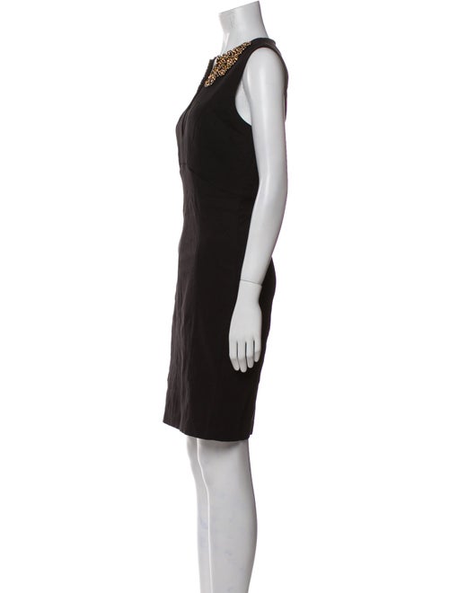 Ted Baker Square Neckline Knee-Length Dress