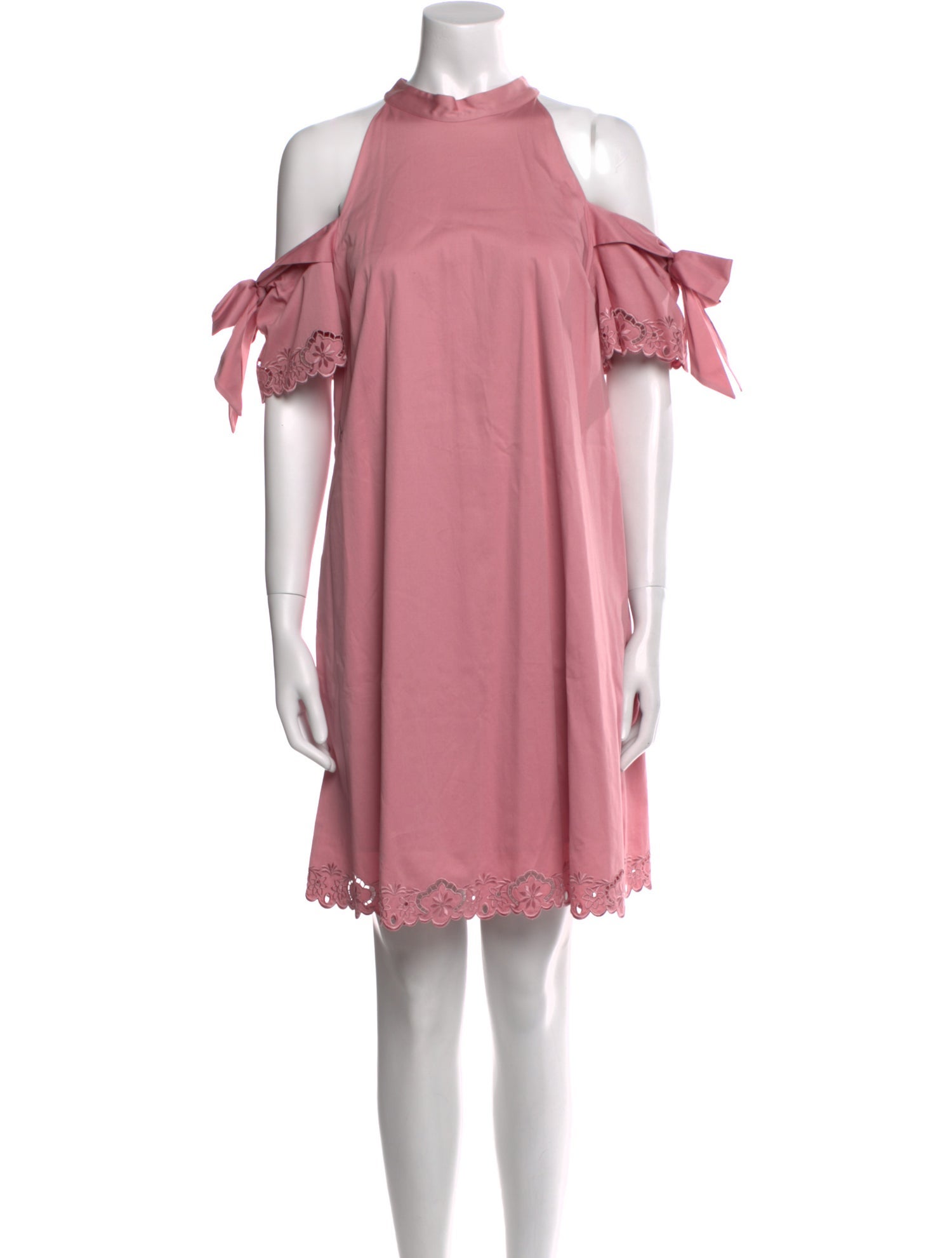 Ted Baker Mock Neck Mini Dress