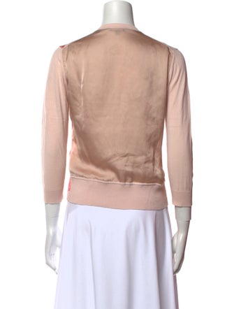 Ted Baker Printed Crew Neck Sweater