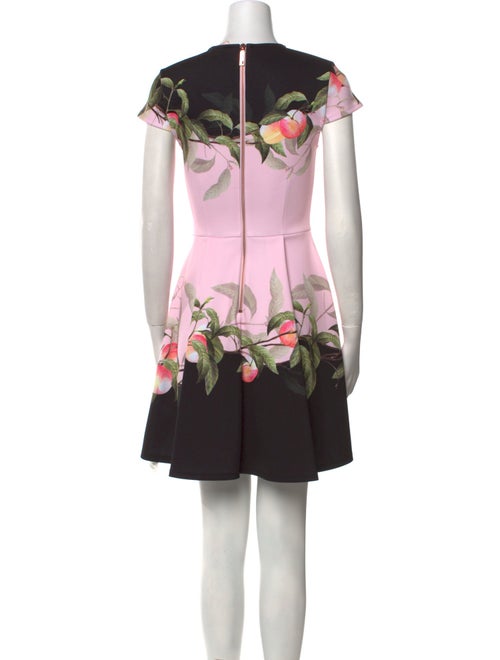 Ted Baker Floral Print Mini Dress