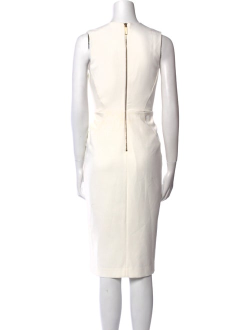 Ted Baker V-Neck Midi Length Dress