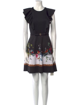 Ted Baker Printed Mini Dress