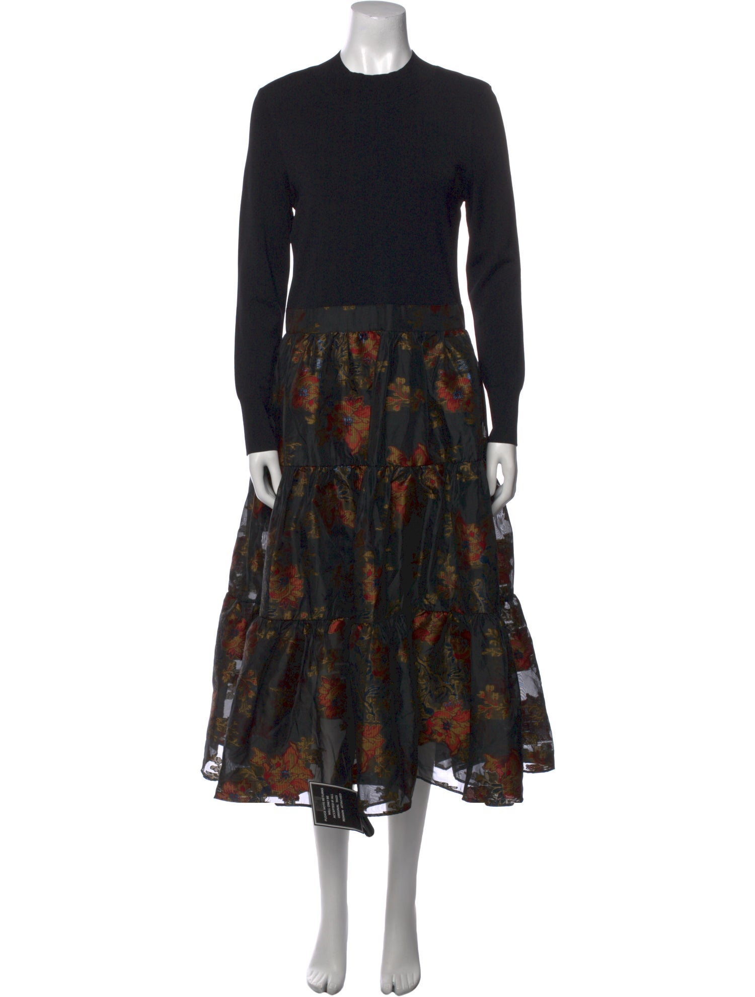 Ted Baker Floral Print Long Dress w/ Tags