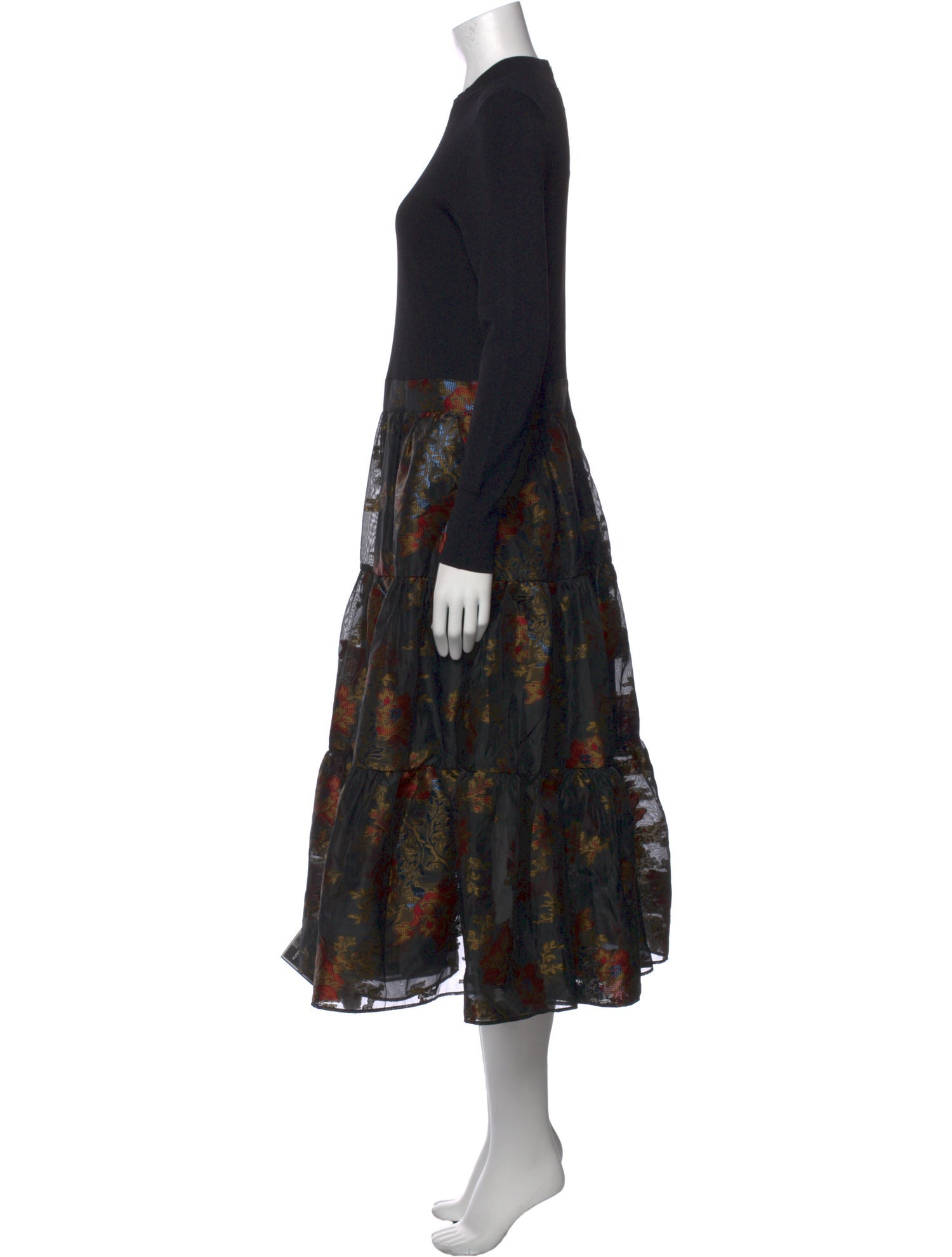 Ted Baker Floral Print Long Dress w/ Tags