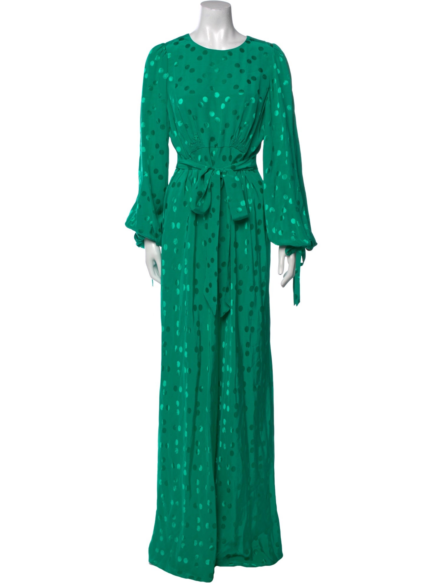 Ted Baker Polka Dot Print Long Dress