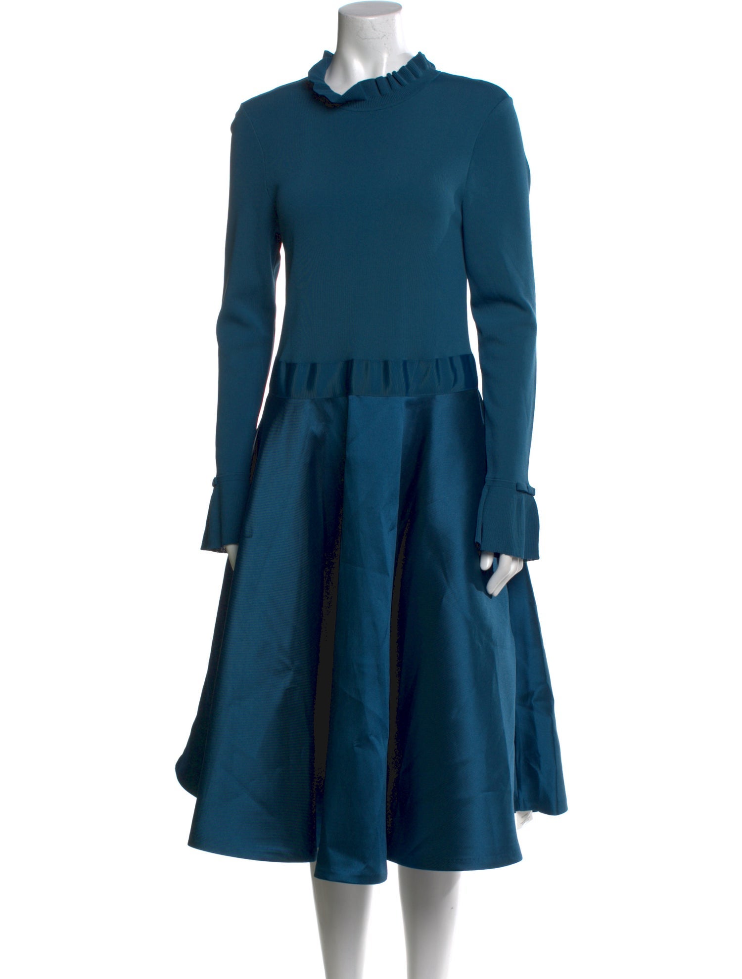 Ted Baker Mock Neck Midi Length Dress