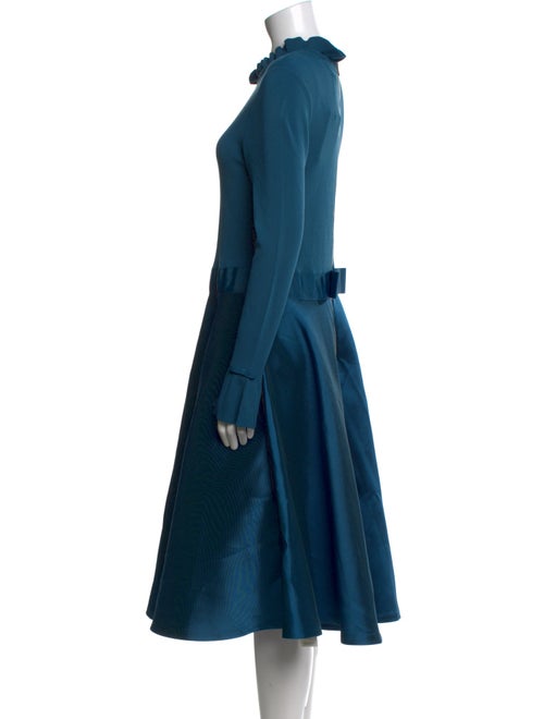 Ted Baker Mock Neck Midi Length Dress