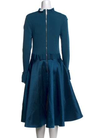 Ted Baker Mock Neck Midi Length Dress