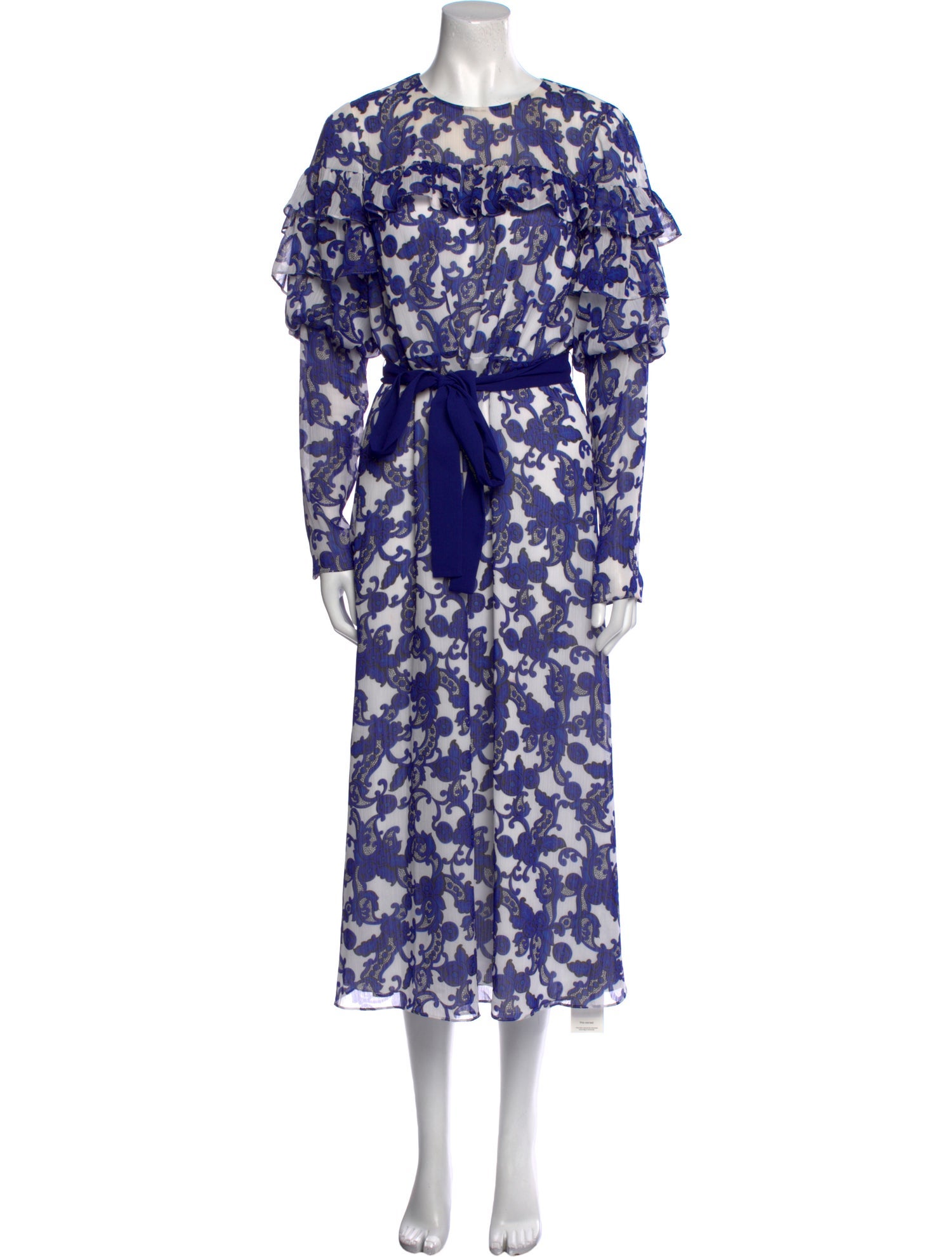 Ted Baker Floral Print Long Dress