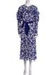 Ted Baker Floral Print Long Dress