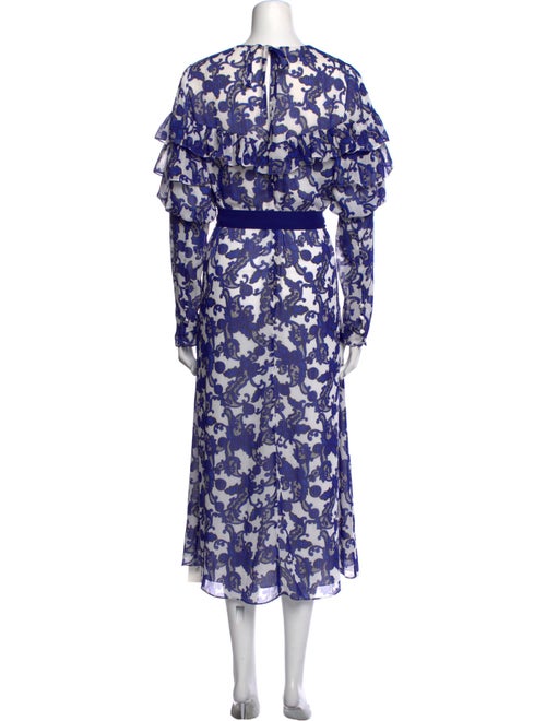 Ted Baker Floral Print Long Dress