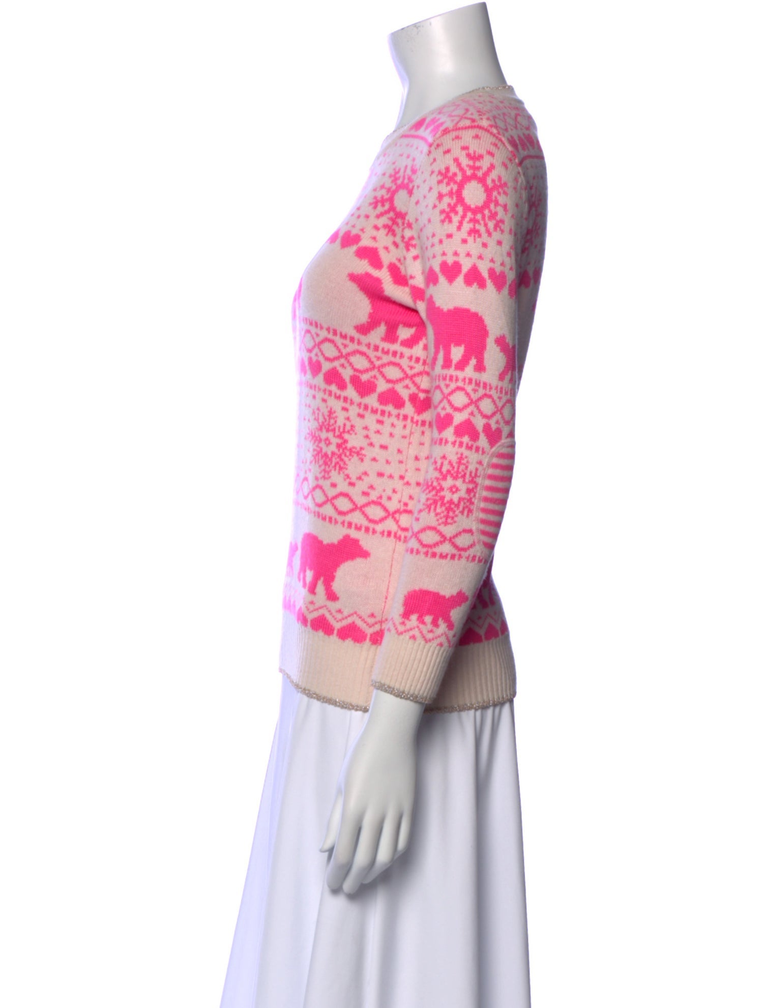 Ted Baker Printed Crew Neck Sweater