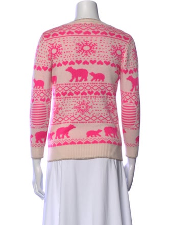 Ted Baker Printed Crew Neck Sweater