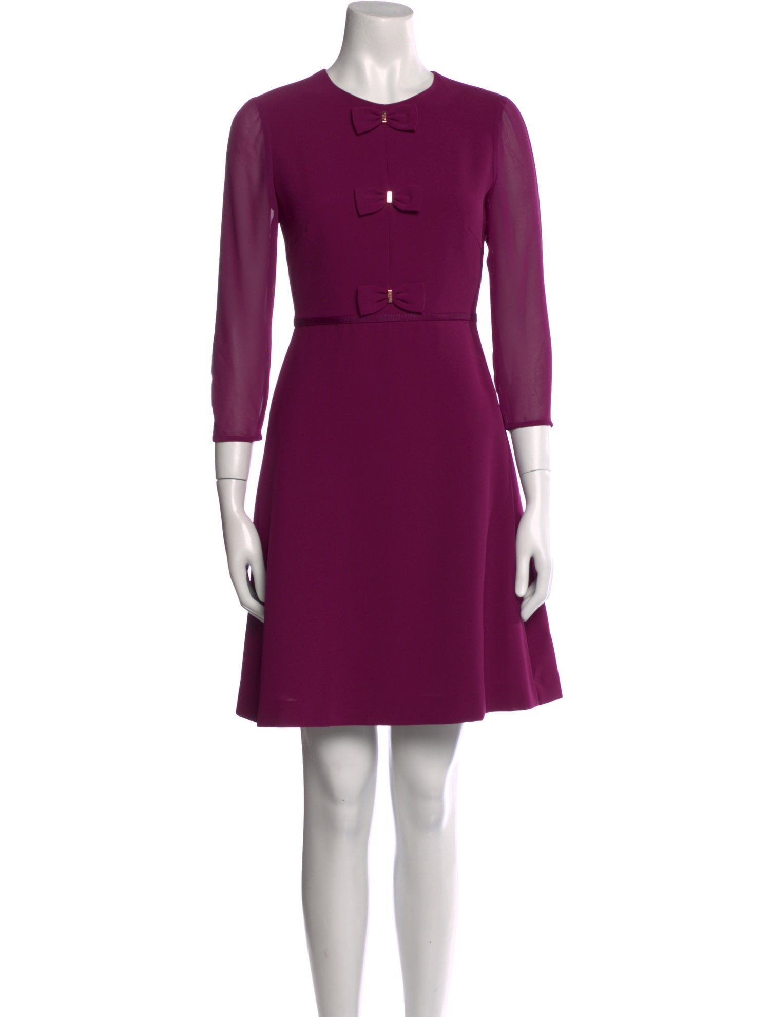 Ted Baker Crew Neck Knee-Length Dress