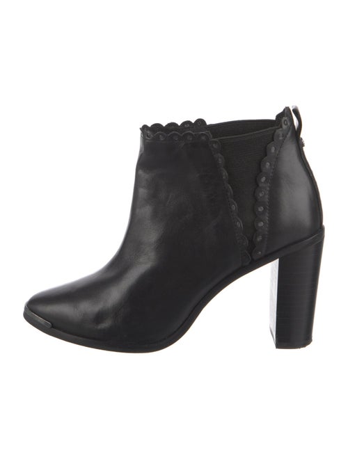 Ted Baker Leather Studded Accents Chelsea Boots