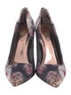 Ted Baker Suede Floral Print Pumps