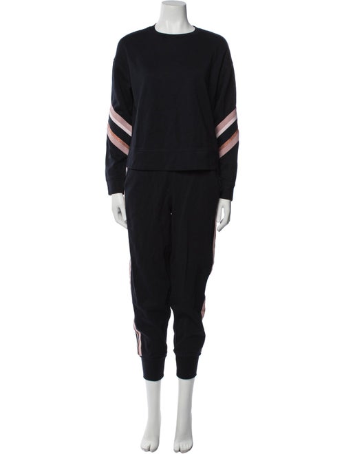 Ted Baker Striped Embroidered Accent Pant Set