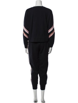 Ted Baker Striped Embroidered Accent Pant Set