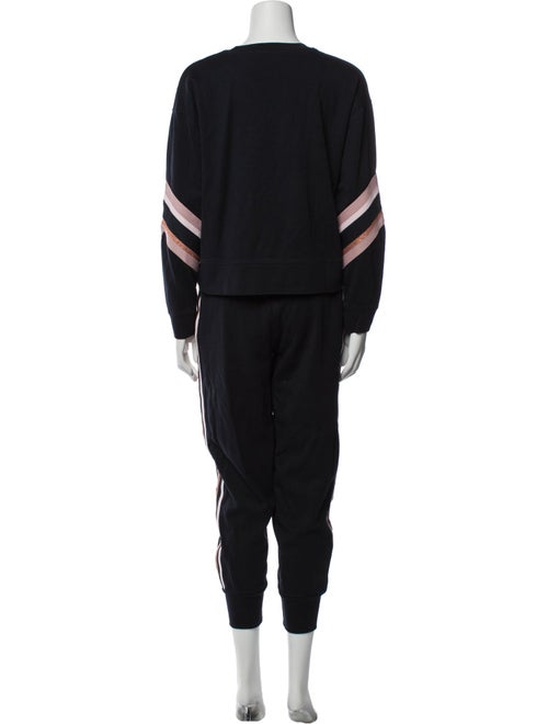 Ted Baker Striped Embroidered Accent Pant Set