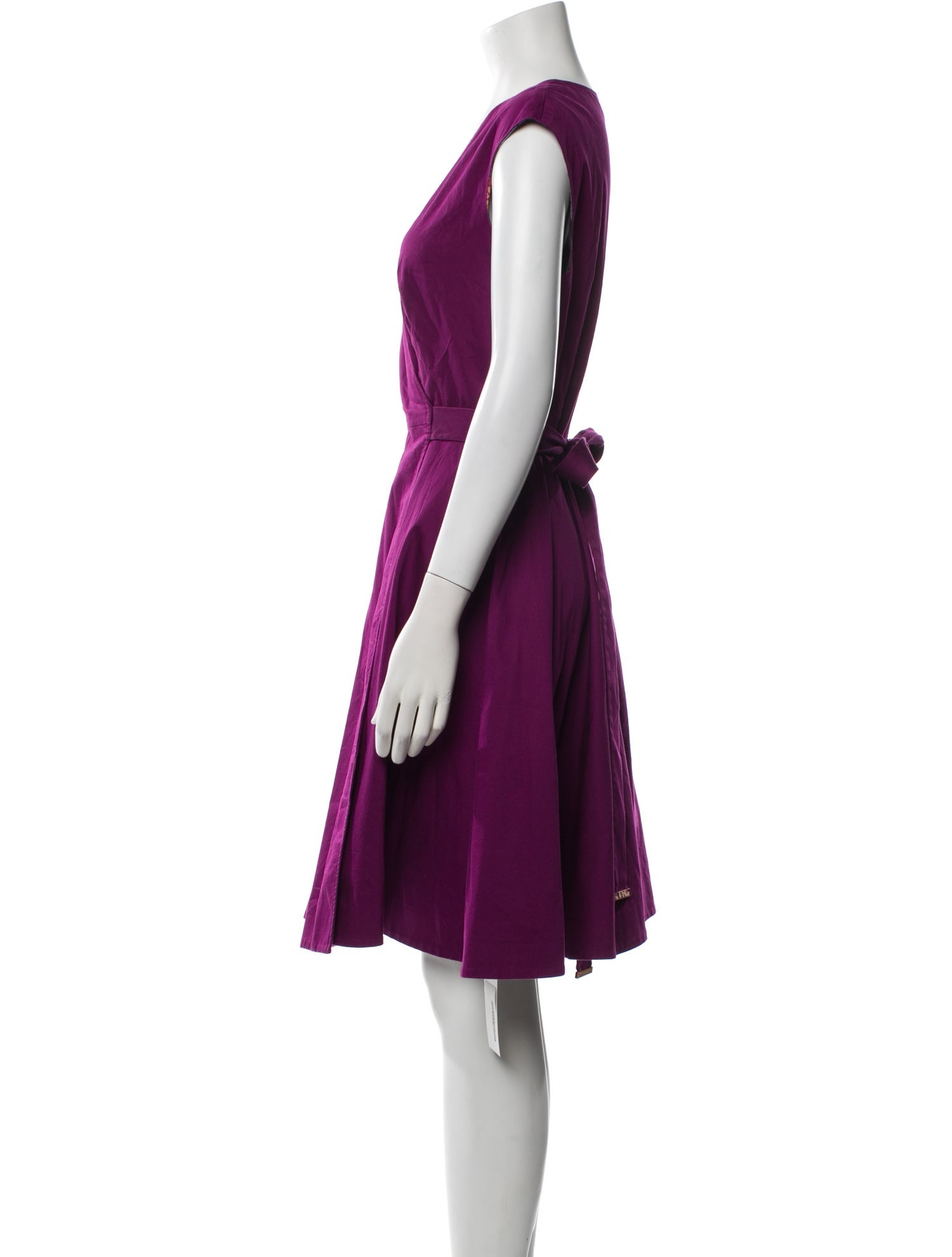 Ted Baker V-Neck Knee-Length Dress