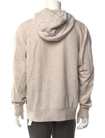 Ted Baker Graphic Print V-Neck Hoodie