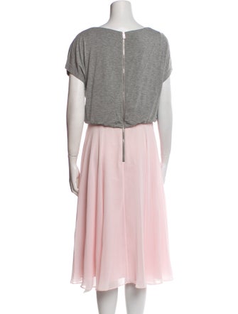 Ted Baker Bateau Neckline Midi Length Dress