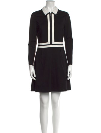 Ted Baker Colorblock Pattern Mini Dress