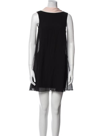 Ted Baker Bateau Neckline Mini Dress
