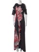 Ted Baker Floral Print Long Dress