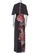 Ted Baker Floral Print Long Dress