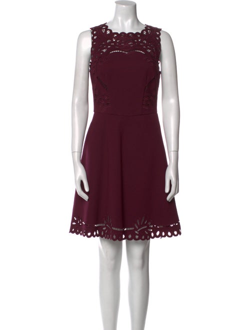 Ted Baker Bateau Neckline Mini Dress