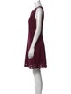 Ted Baker Bateau Neckline Mini Dress