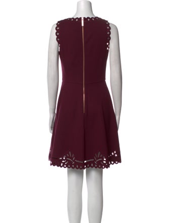 Ted Baker Bateau Neckline Mini Dress