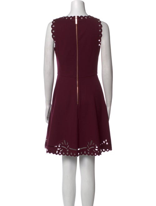 Ted Baker Bateau Neckline Mini Dress