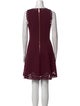 Ted Baker Bateau Neckline Mini Dress