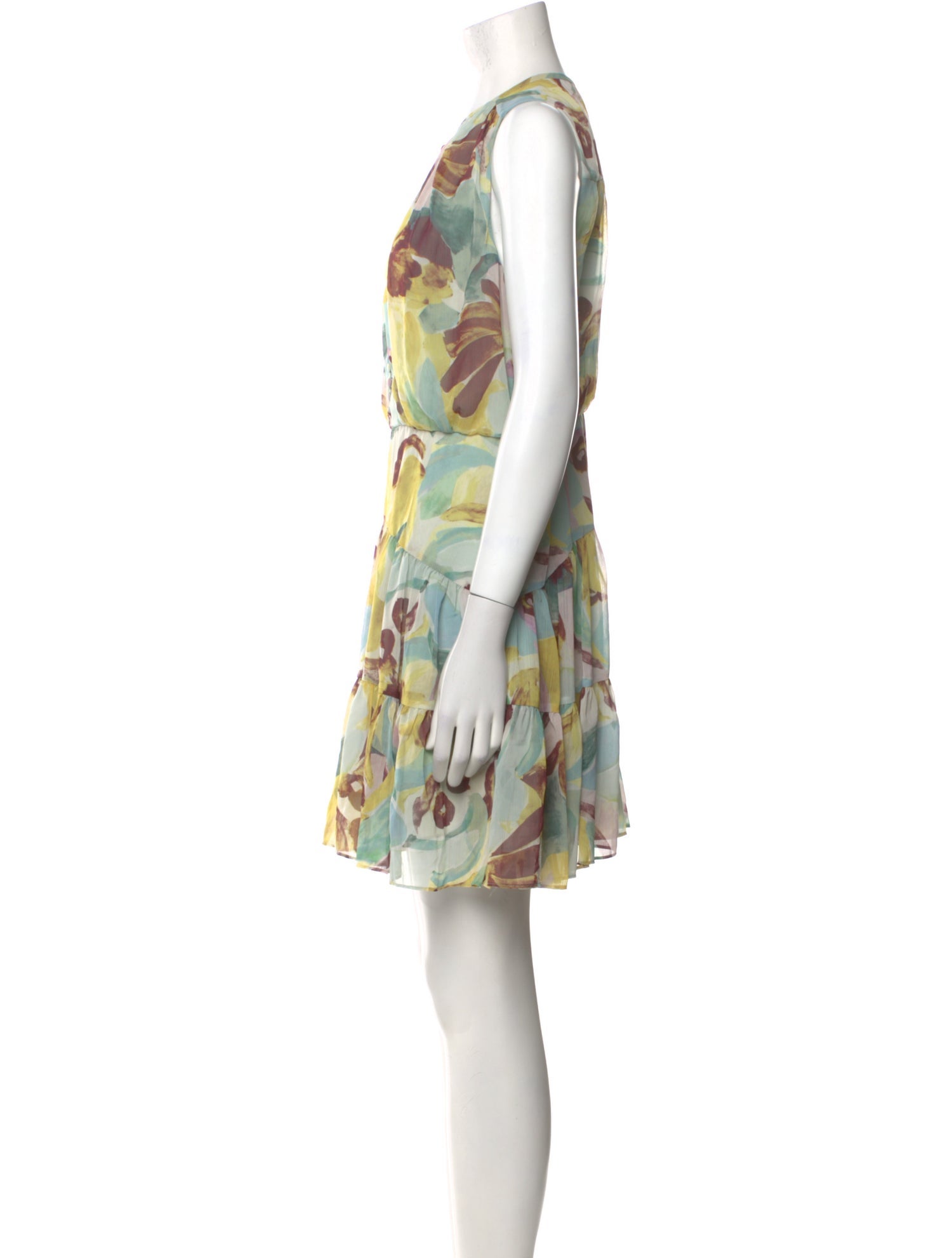 Ted Baker Floral Print Mini Dress