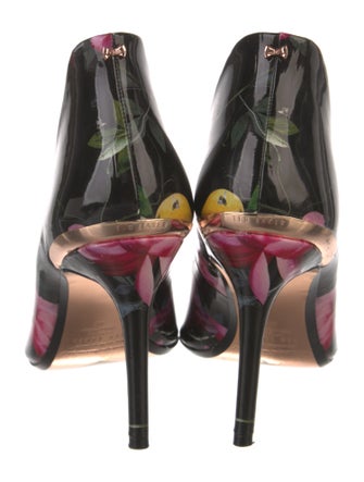 Ted Baker Patent Leather Printed Pumps