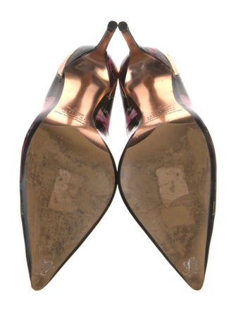 Ted Baker Patent Leather Printed Pumps
